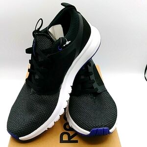 Reebok Black and Blue Athletic Sneakers